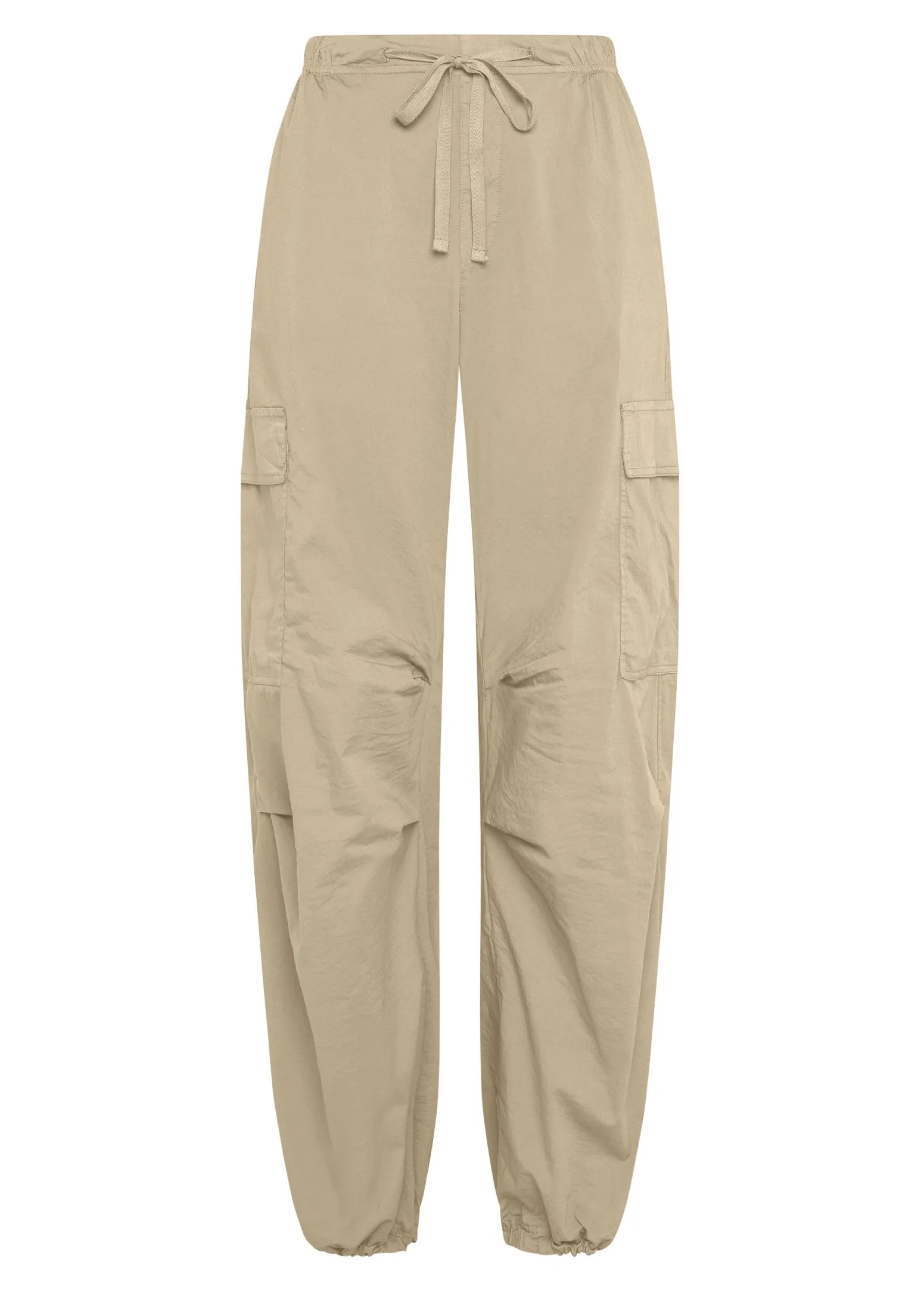DEHA Pantaloni*Pantalone Cargo In Popeline Beige