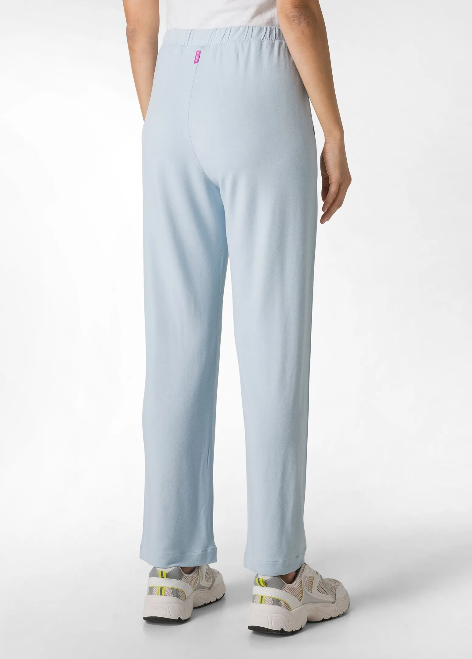 DEHA Pantaloni*Pantalone Comfort Di Viscosa Gamba Dritta Blu