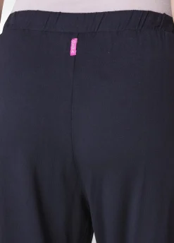 DEHA Pantaloni*Pantalone Comfort Di Viscosa Gamba Dritta Blu