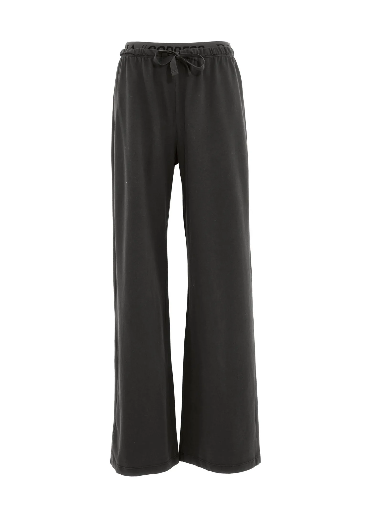 DEHA Pantaloni*Pantalone Core Gamba Larga In Jersey Nero