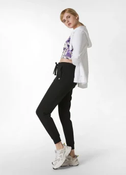 DEHA Pantaloni*Pantalone Core In Felpa Leggera Nero