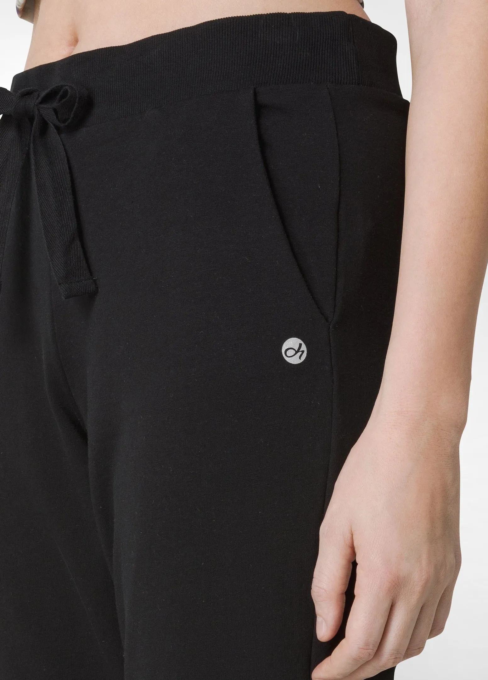DEHA Pantaloni*Pantalone Core In Felpa Leggera Nero
