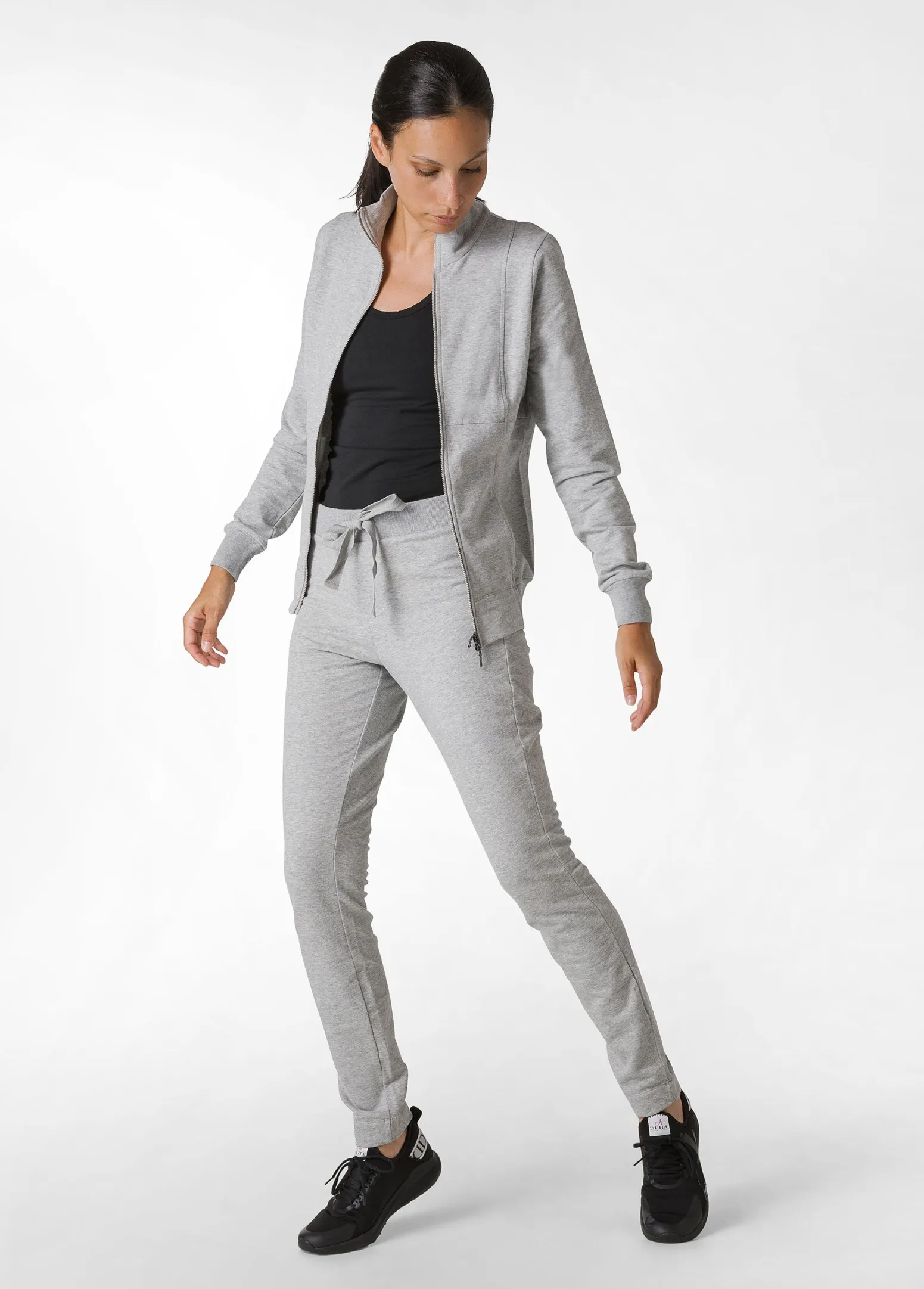DEHA Pantaloni*Pantalone Core In Felpa Leggera Grigio