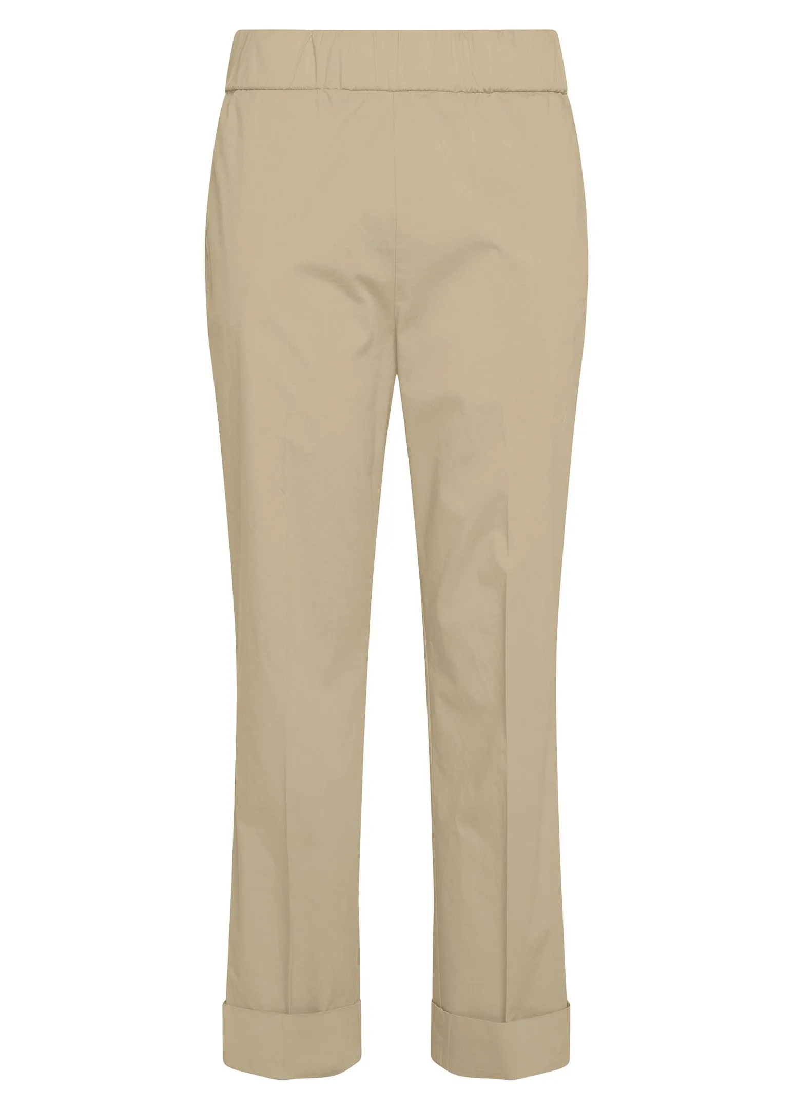 DEHA Pantaloni*Pantalone Dritto In Popeline Beige
