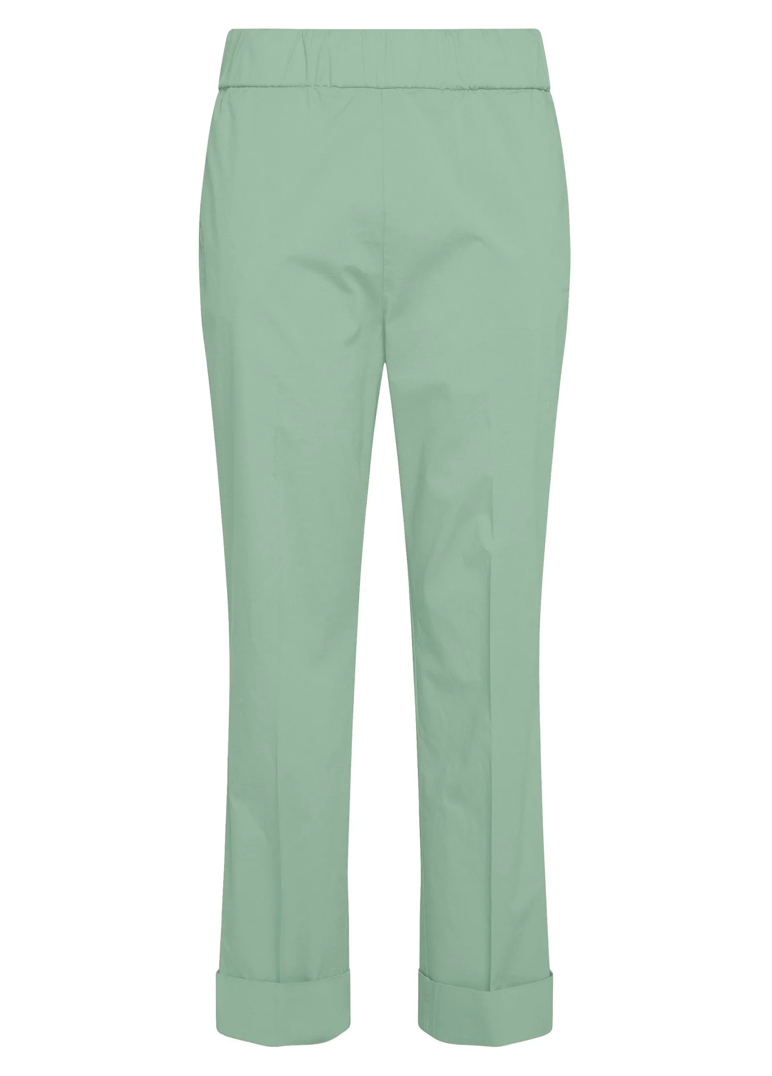 DEHA Pantaloni*Pantalone Dritto In Popeline Verde