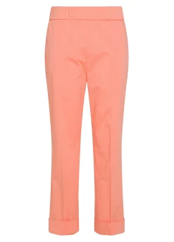 DEHA Pantaloni*Pantalone Dritto In Popeline Arancio