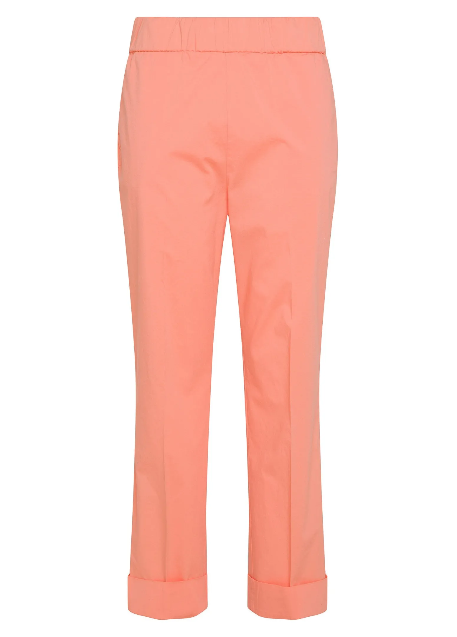 DEHA Pantaloni*Pantalone Dritto In Popeline Arancio