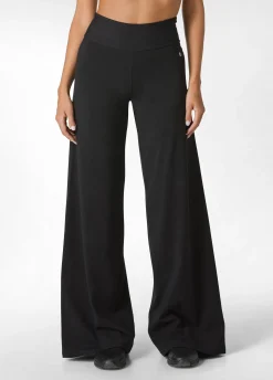 DEHA Pantaloni*Pantalone Gamba Larga In Jersey Nero