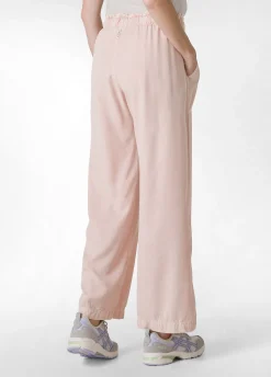 DEHA Pantaloni*Pantalone In Tencel Effetto Marmo Rosa