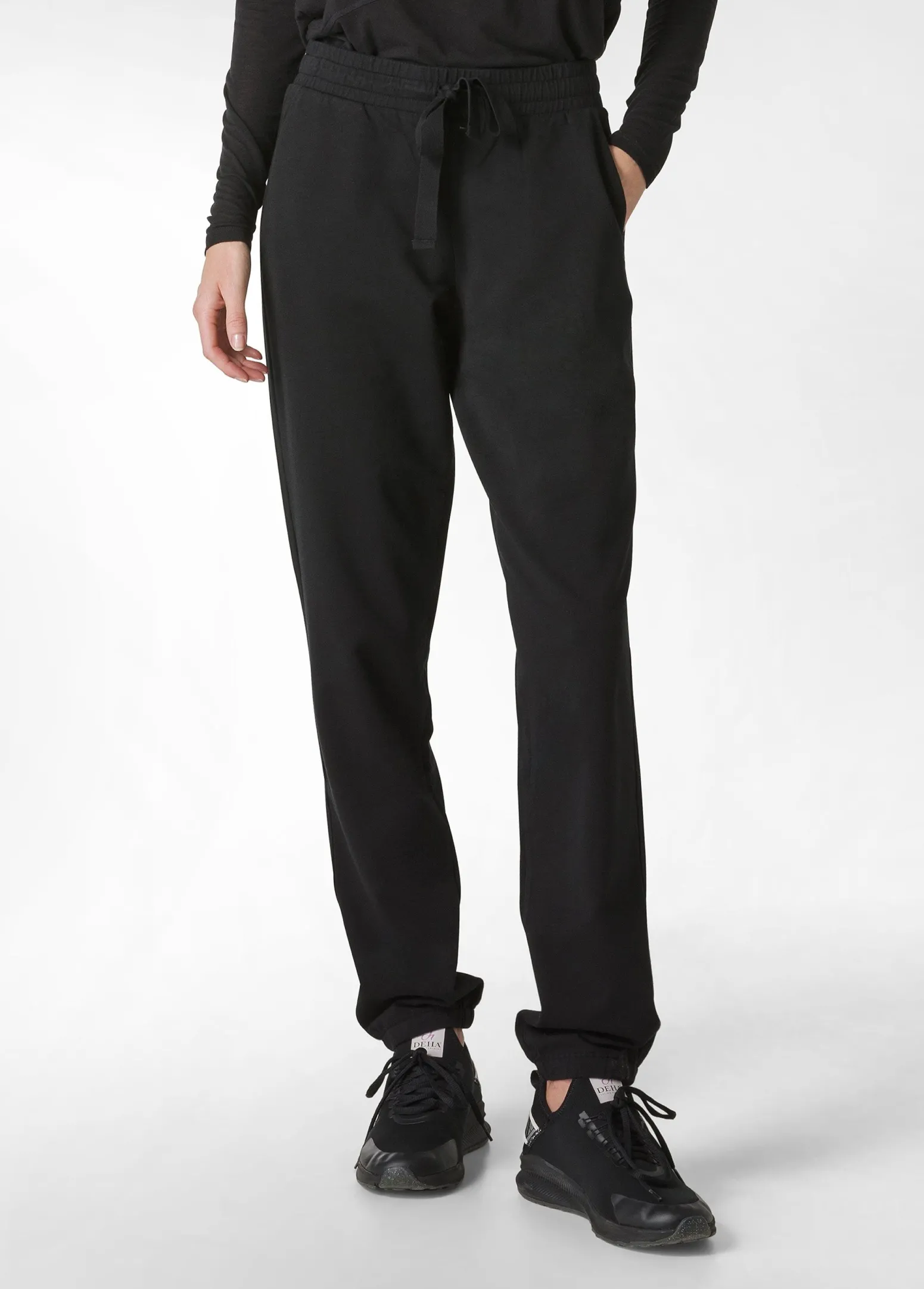 DEHA Pantaloni*Pantalone Jogger Core Leggero Nero