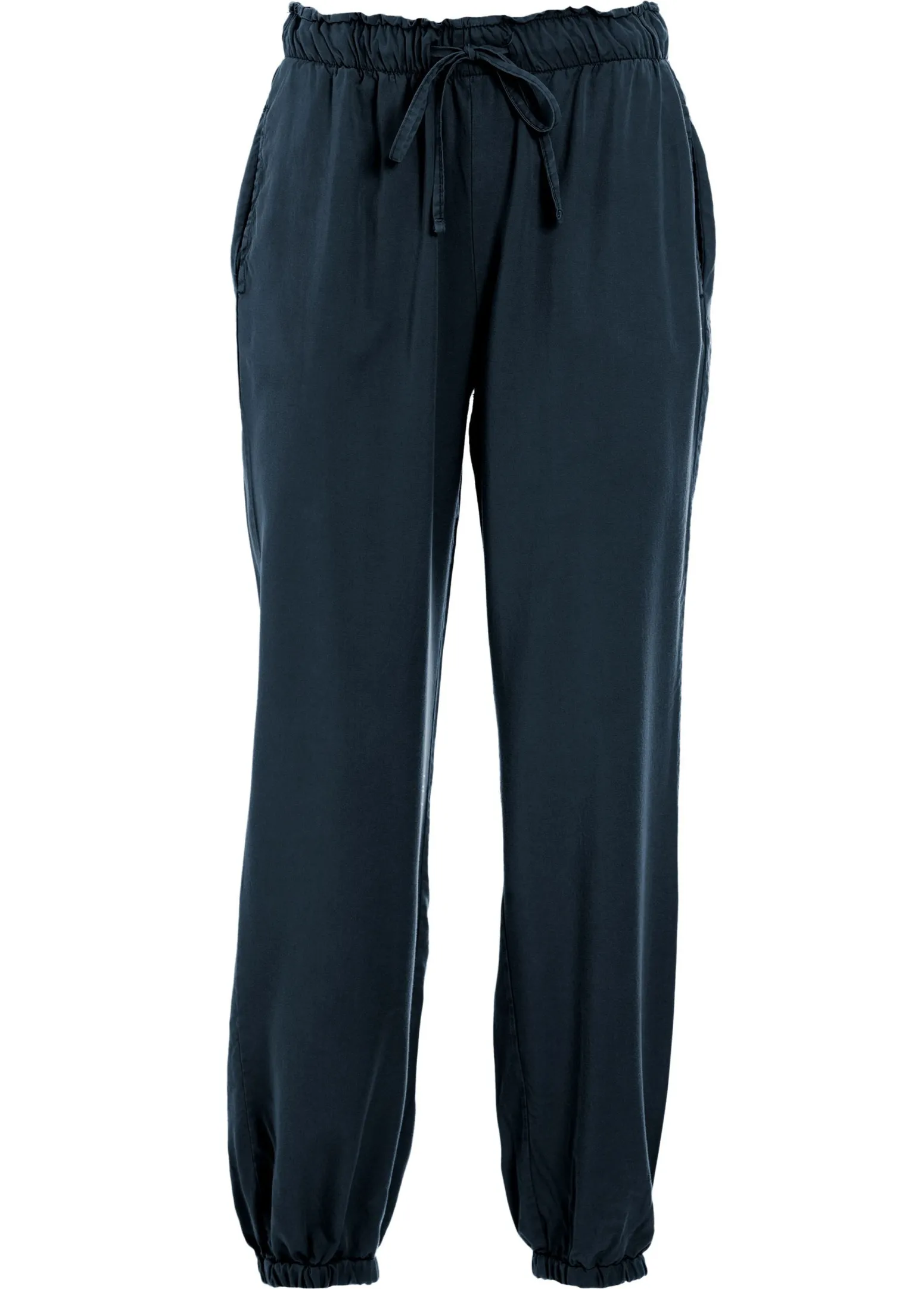 DEHA Pantaloni*Pantalone Jogger In Twill Tencel Verde