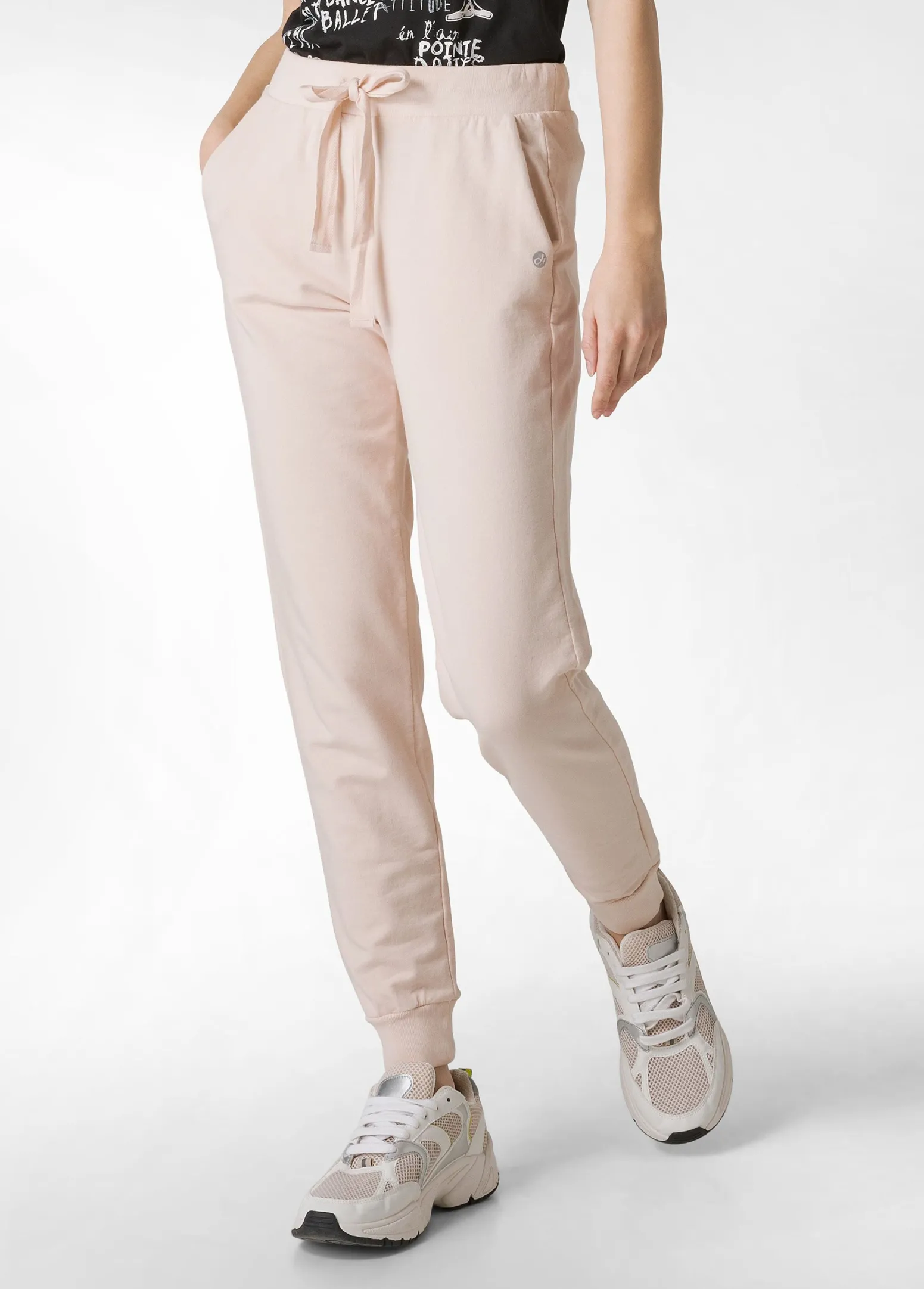 DEHA Pantaloni*Pantalone Jogger Leggero Con Polsino Rosa