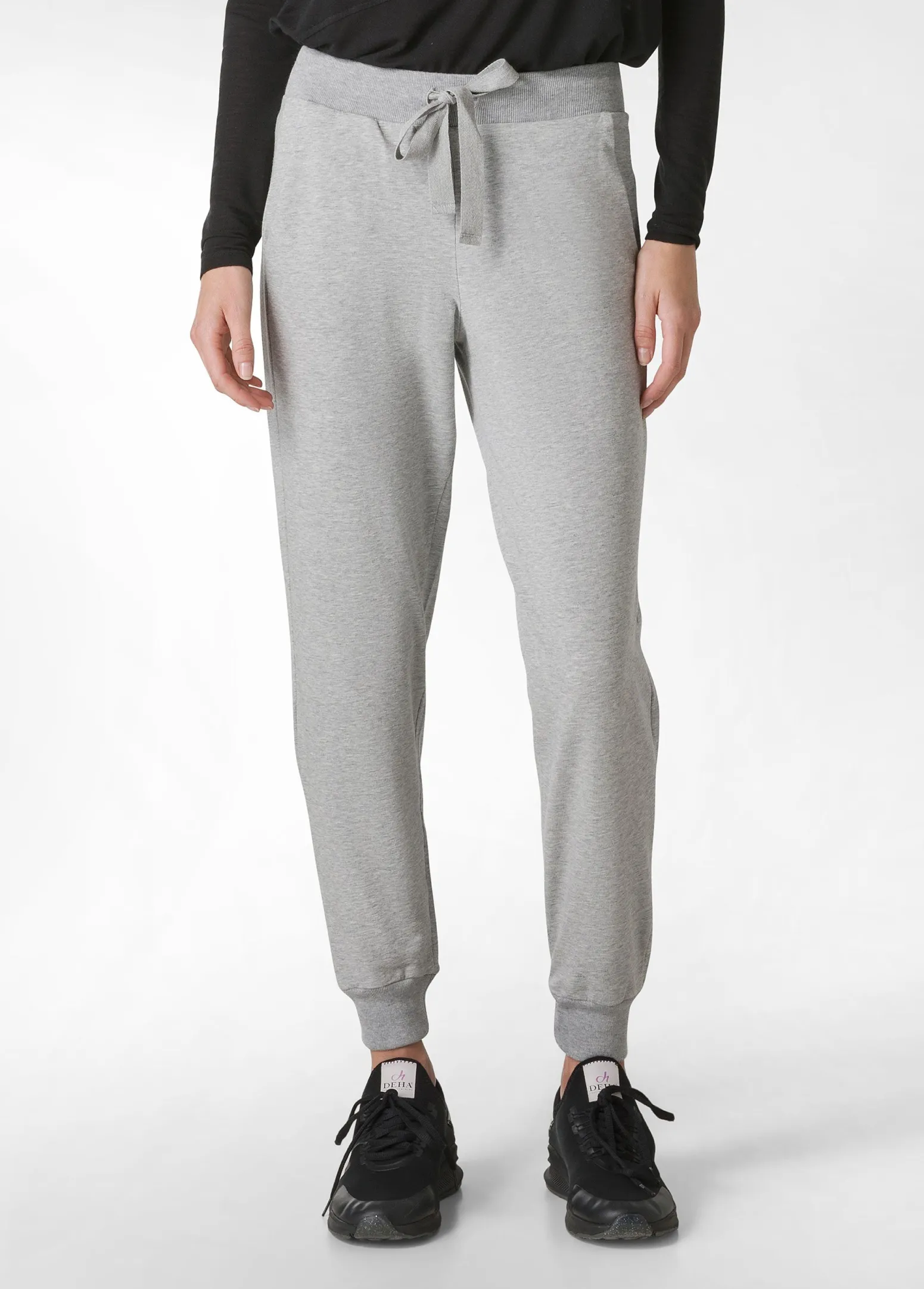 DEHA Pantaloni*Pantalone Jogger Leggero Con Polsino Grigio