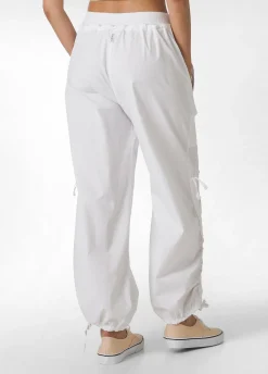 DEHA Pantaloni*Pantalone Magnum In Poplin Leggero Bianco