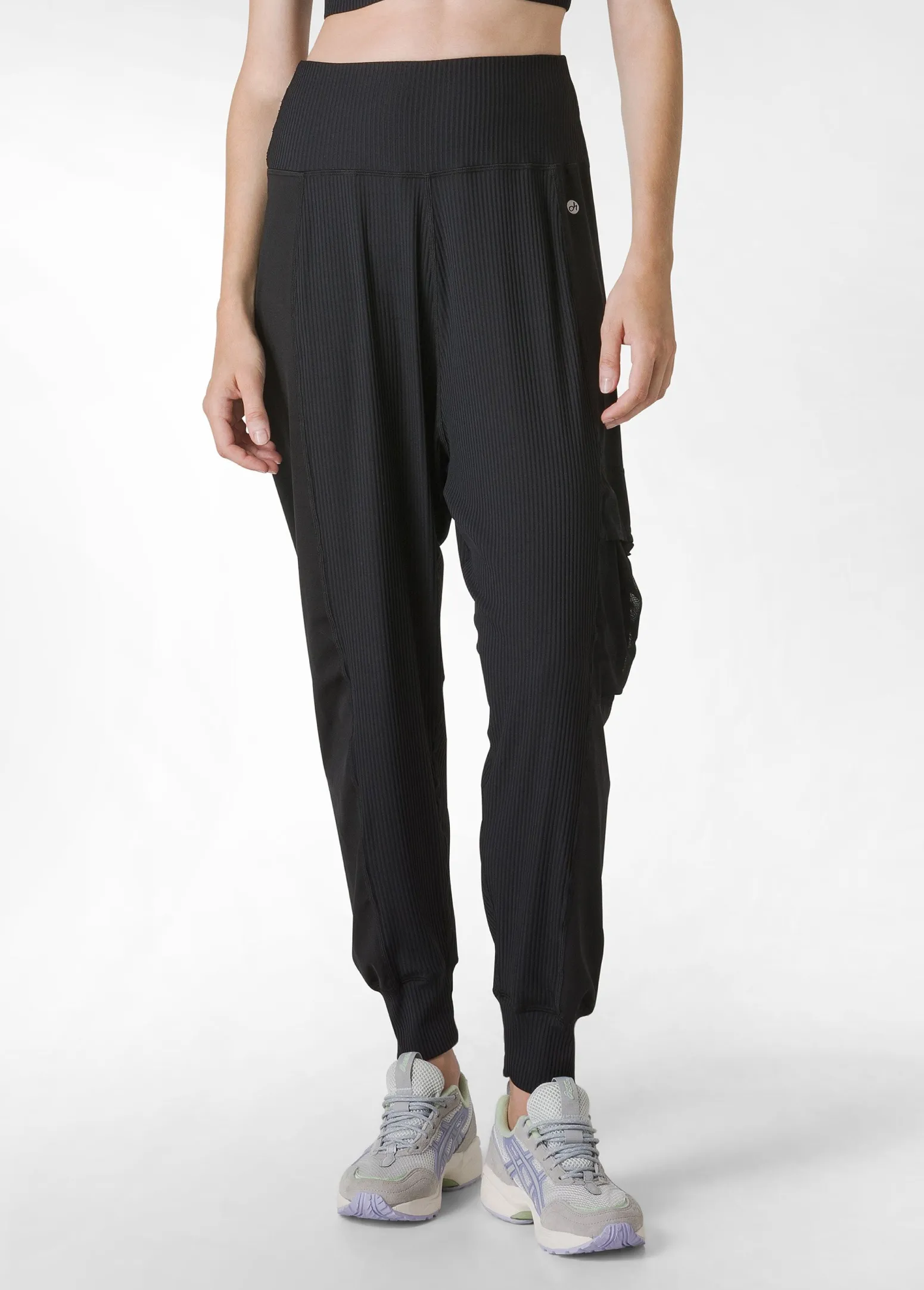 DEHA Pantaloni*Pantalone Odalisca In Microfibra Nero