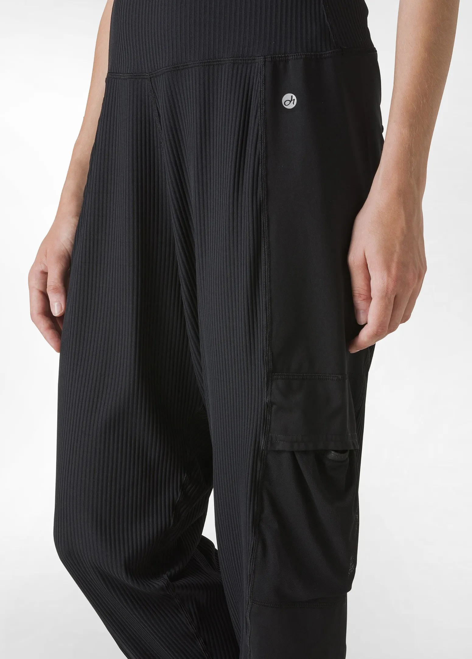 DEHA Pantaloni*Pantalone Odalisca In Microfibra Nero