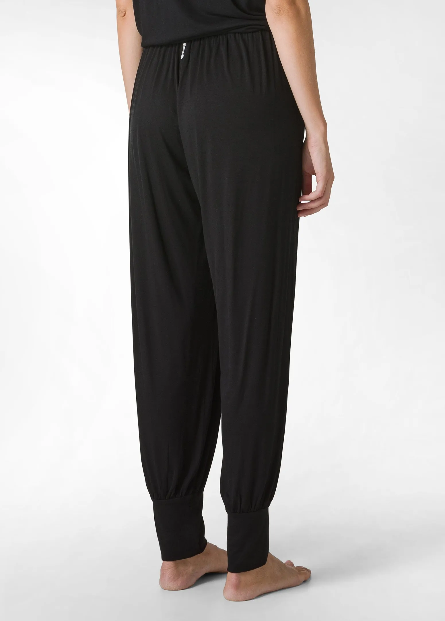 DEHA Pantaloni*Pantalone Odalisca In Viscosa Nero