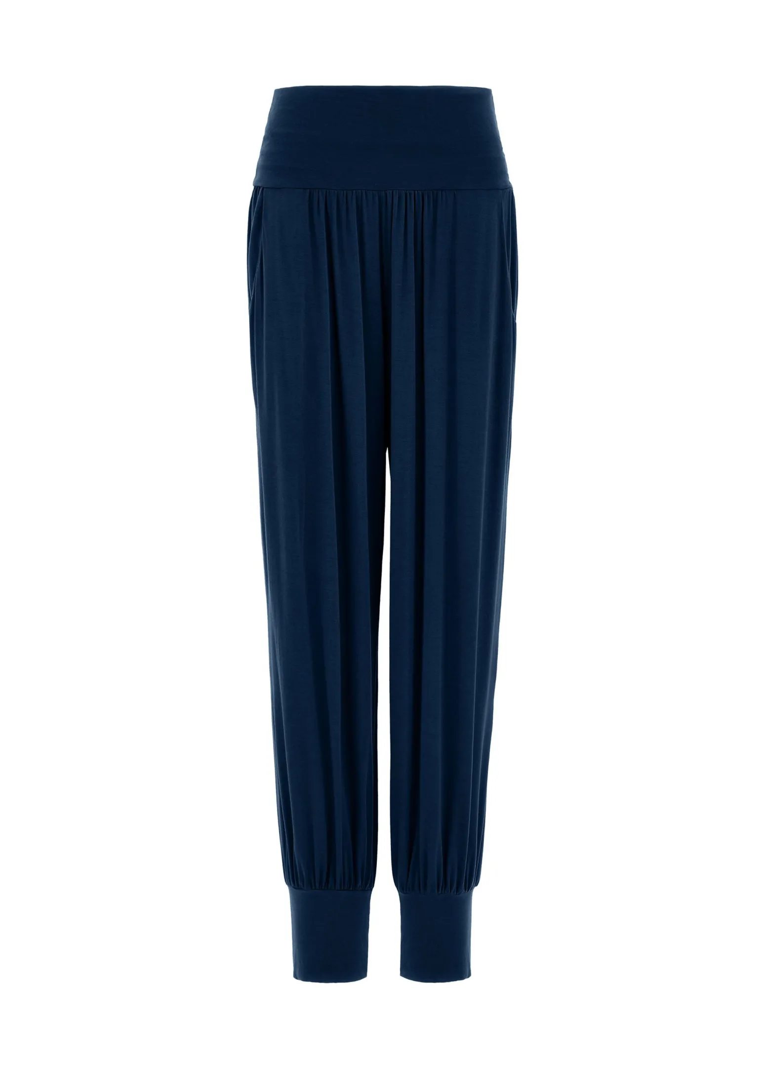 DEHA Pantaloni*Pantalone Odalisca In Viscosa Blu
