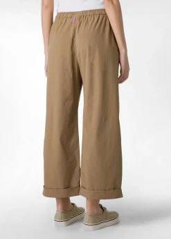 DEHA Pantaloni*Pantalone Relaxed In Popeline Marrone