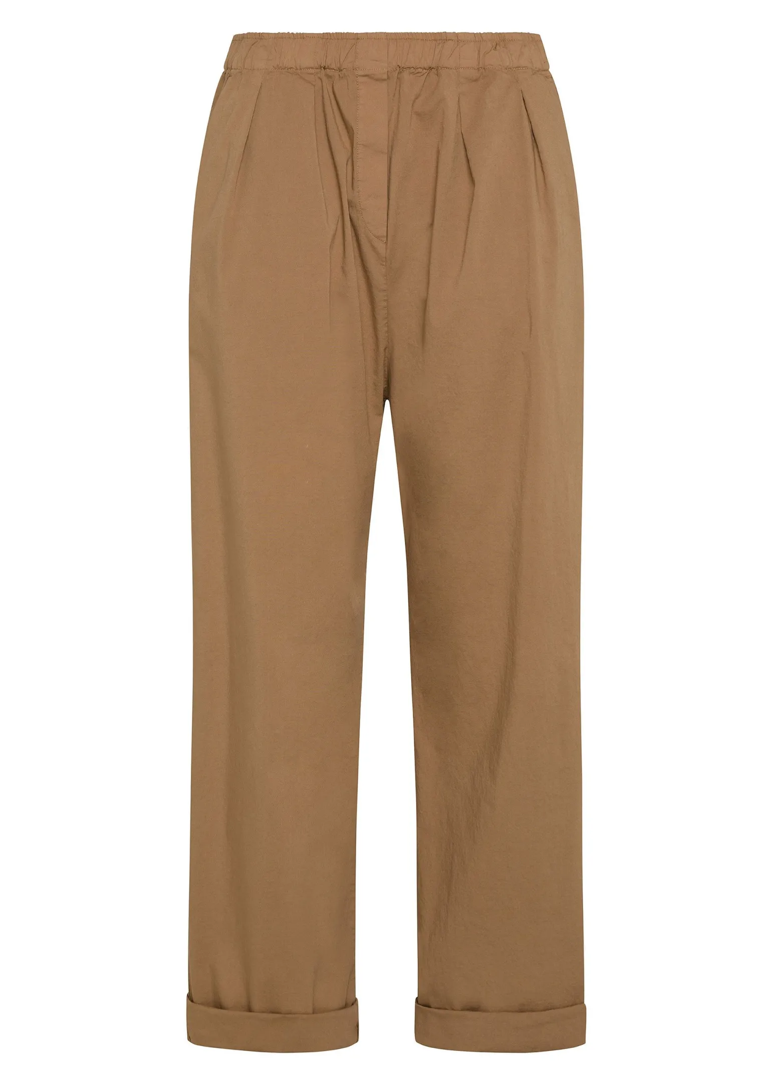 DEHA Pantaloni*Pantalone Relaxed In Popeline Marrone