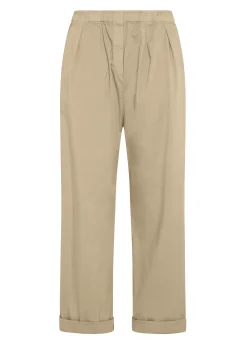 DEHA Pantaloni*Pantalone Relaxed In Popeline Marrone