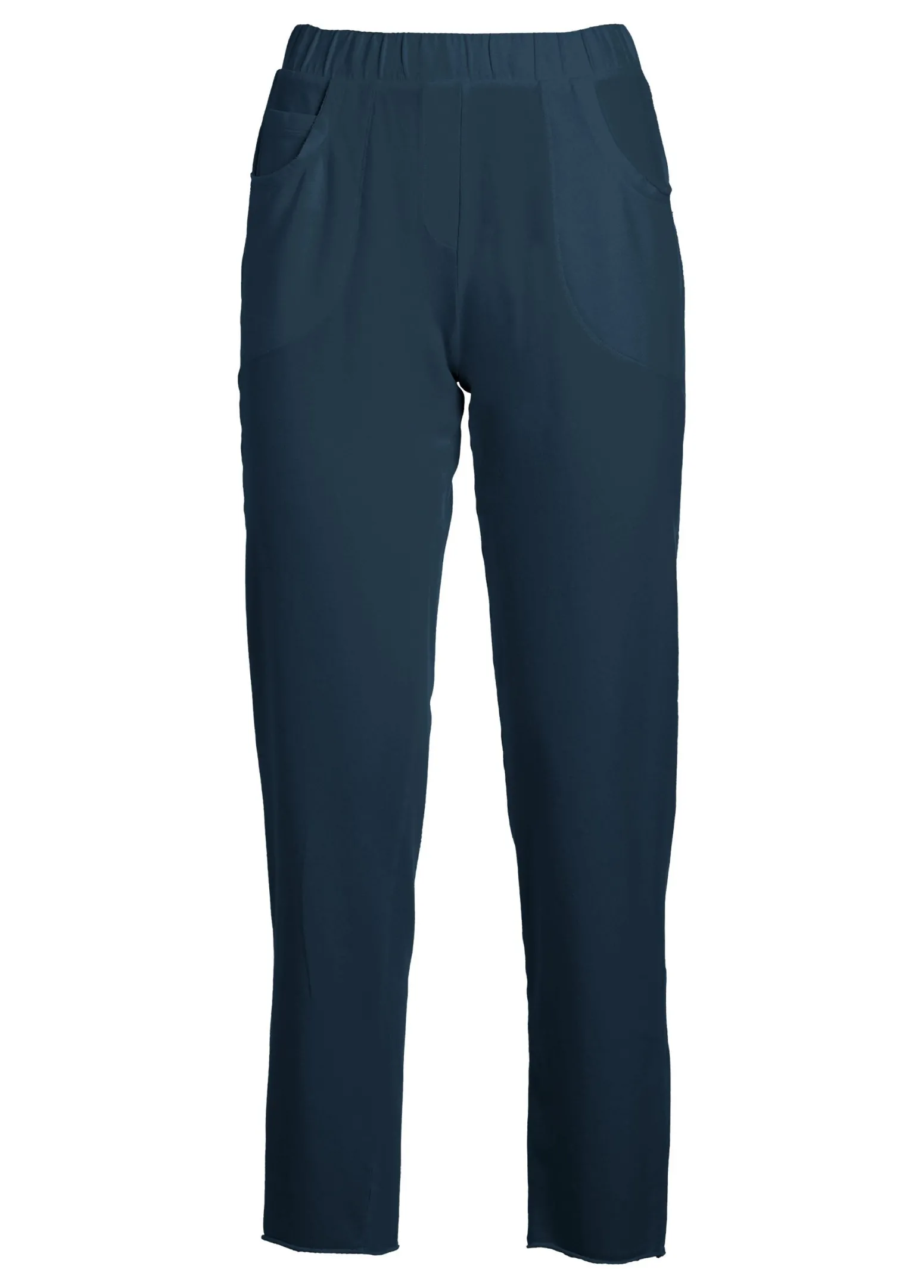 DEHA Pantaloni*Pantalone Slim Fit In Felpa Leggera Blu