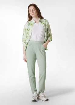 DEHA Pantaloni*Pantalone Slim Fit In Felpa Leggera Verde