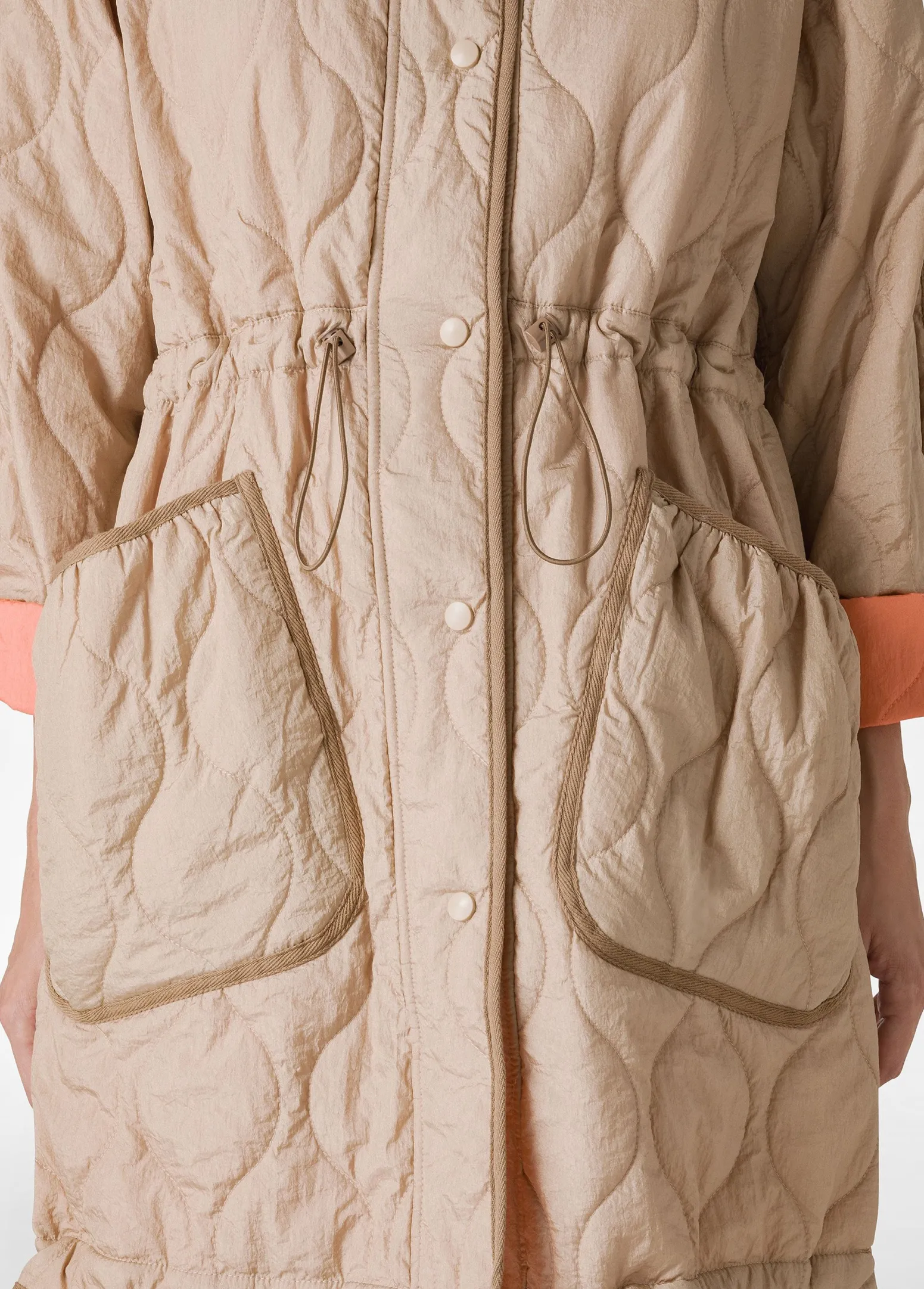 DEHA Giacche E Giubbotti*Parka Trapuntato Beige