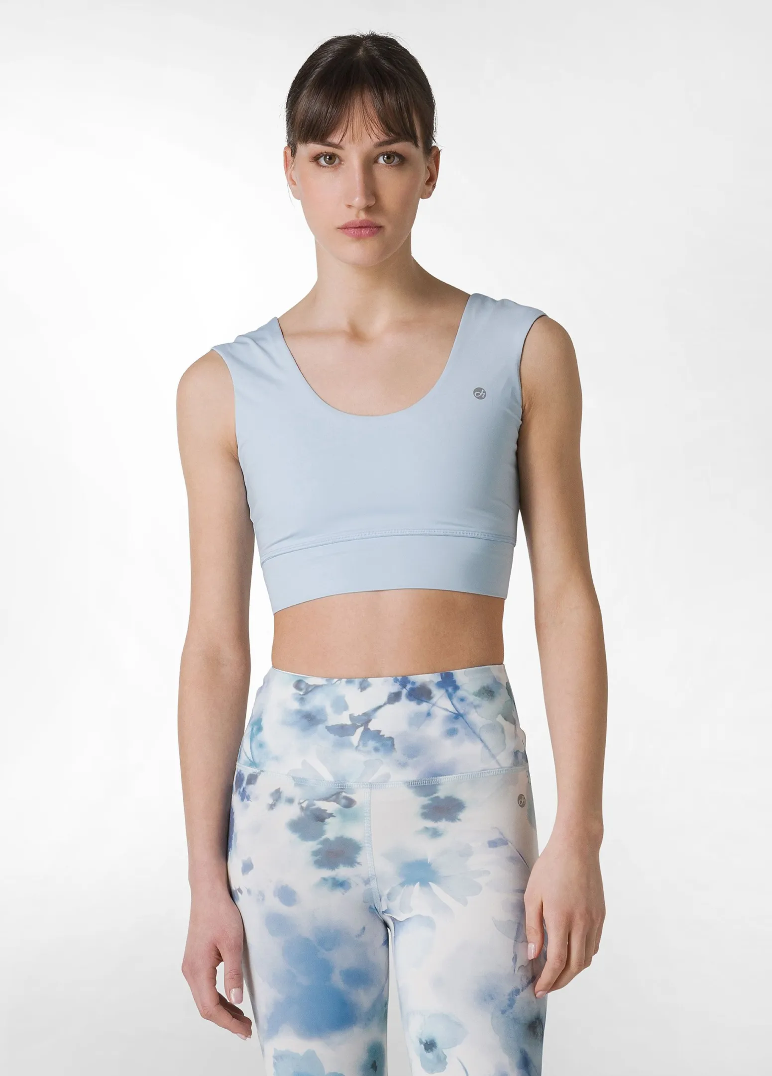 DEHA Canotte E Reggiseni Sportivi*Reggiseno Sportivo In Microfibra Riciclata Blu