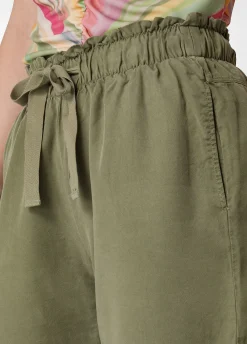 DEHA Bermuda*Shorts In Twill Tencel Verde