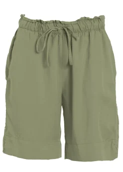 DEHA Bermuda*Shorts In Twill Tencel Verde