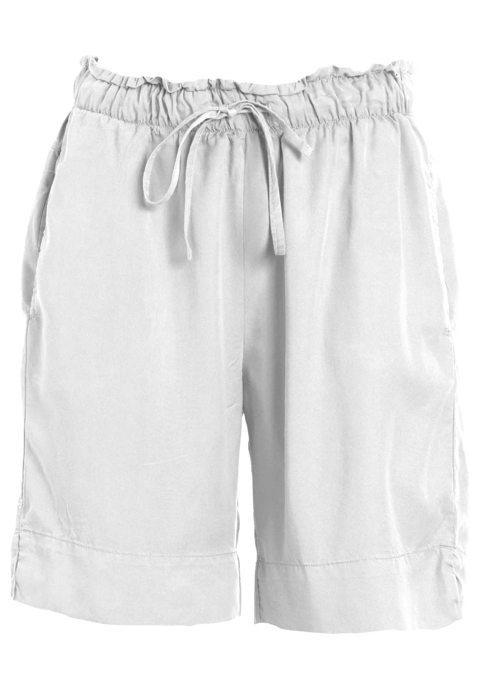 DEHA Bermuda*Shorts In Viscosa Crepe Bianco
