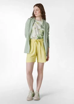 DEHA Bermuda*Shorts In Viscosa Crepe Giallo