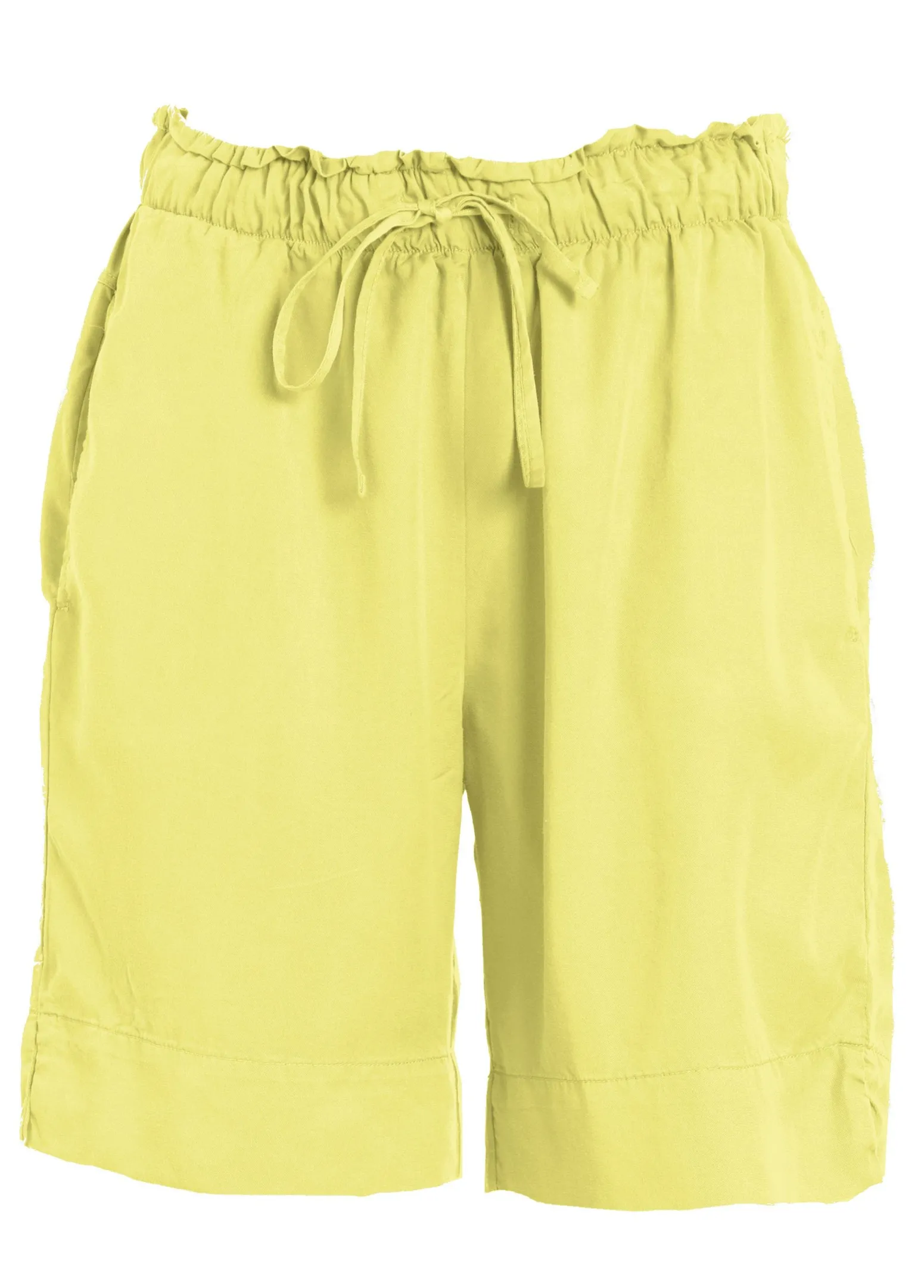 DEHA Bermuda*Shorts In Viscosa Crepe Giallo