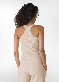 DEHA Top & T-Shirts*Top In Maglia Di Rayon Beige