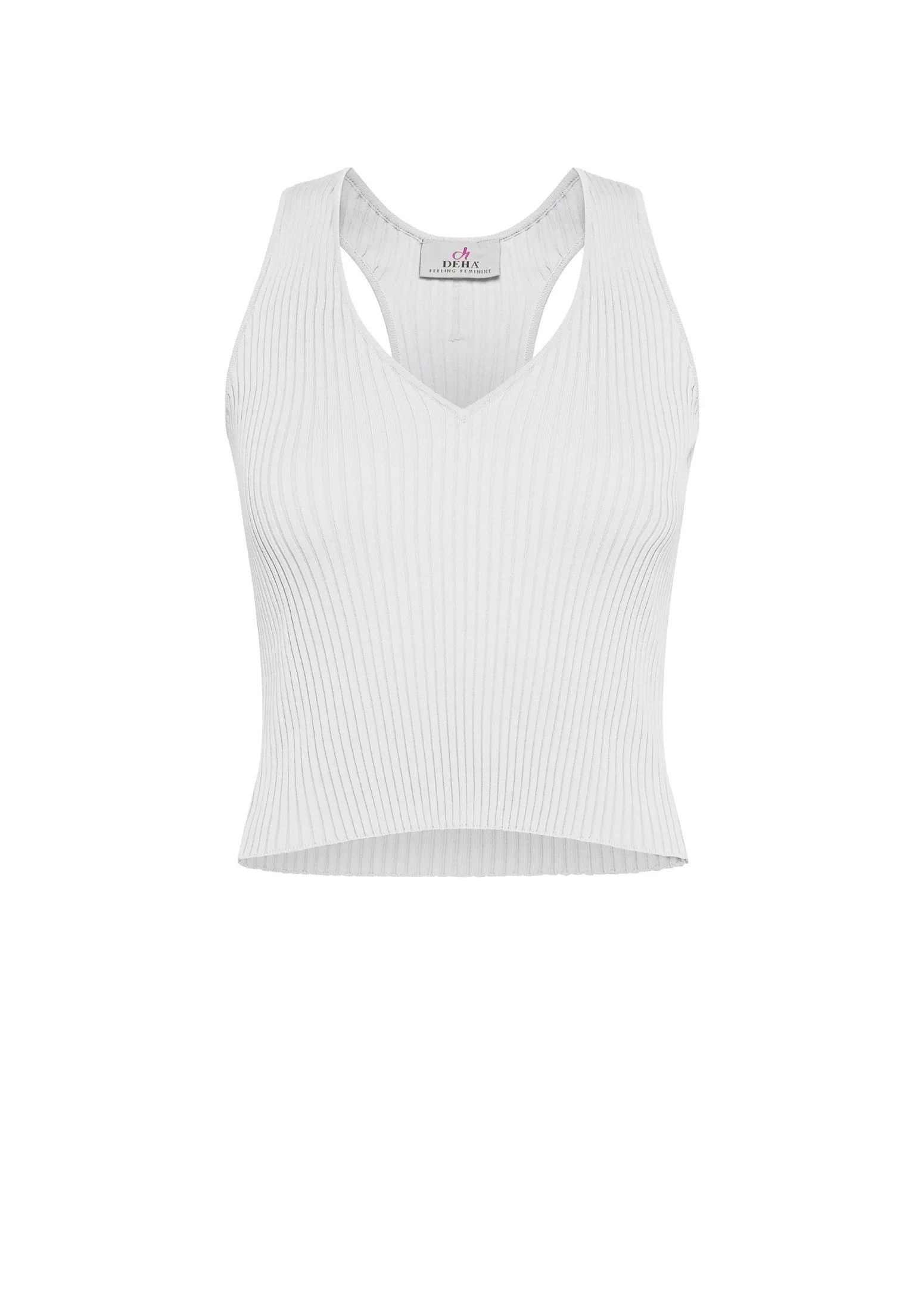 DEHA Felpe & Maglieria*Top In Maglia Di Rayon Bianco