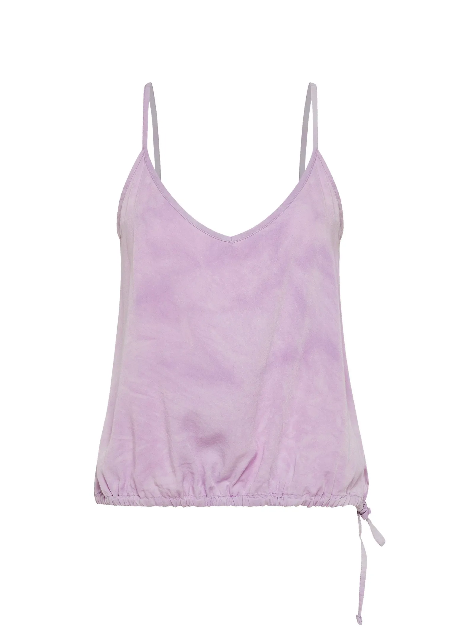 DEHA Top & T-Shirts*Top In Twill Effetto Batik Viola