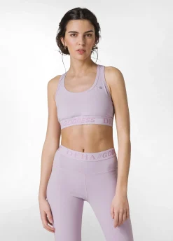 DEHA Canotte E Reggiseni Sportivi*Top Vogatore Jersey Stretch Viola