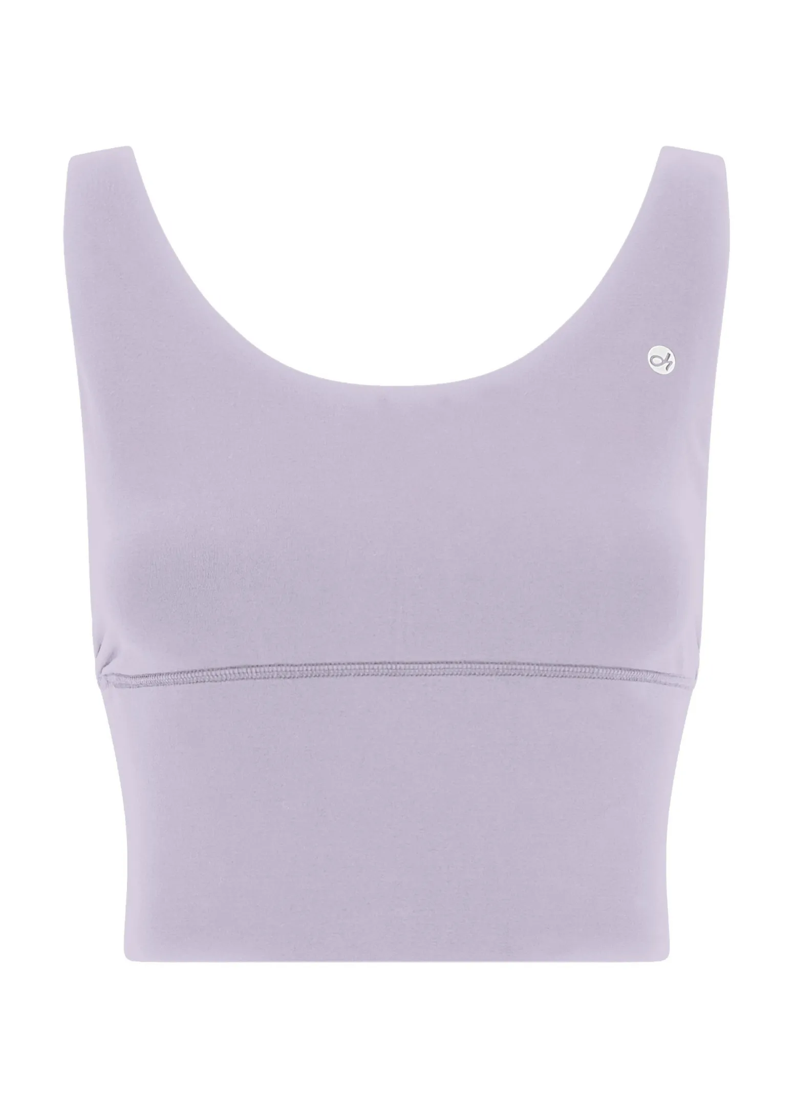 DEHA Canotte E Reggiseni Sportivi*Top Yoga In Microfibra Riciclata Viola