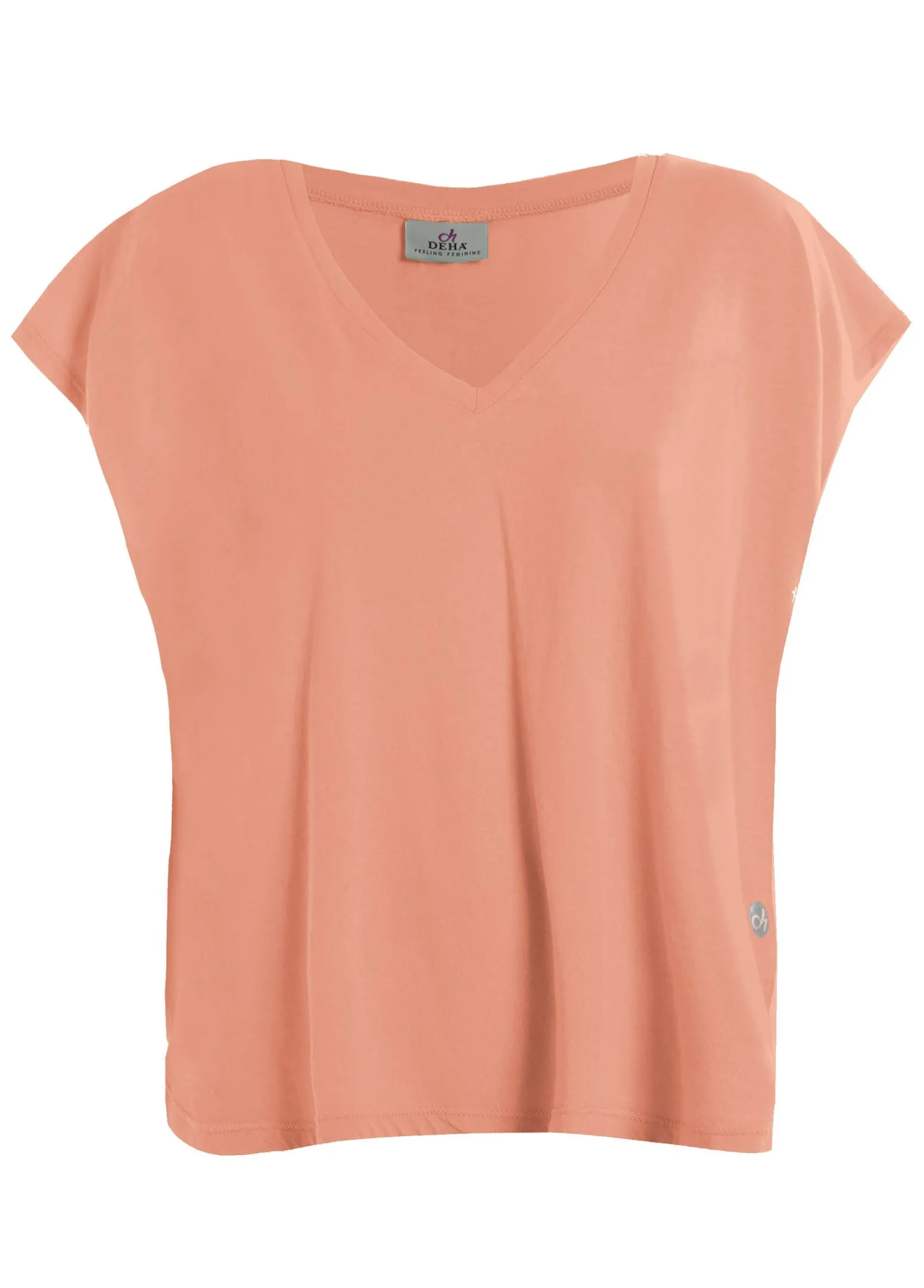 DEHA Top & T-Shirts*T-Shirt Ampia Arancio