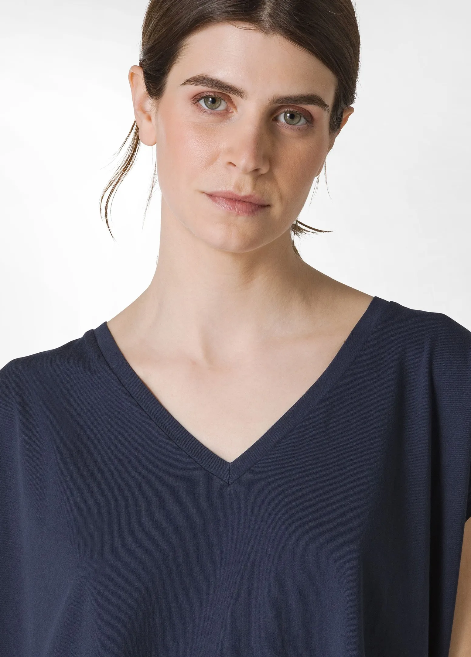 DEHA Top & T-Shirts*T-Shirt Ampia Blu