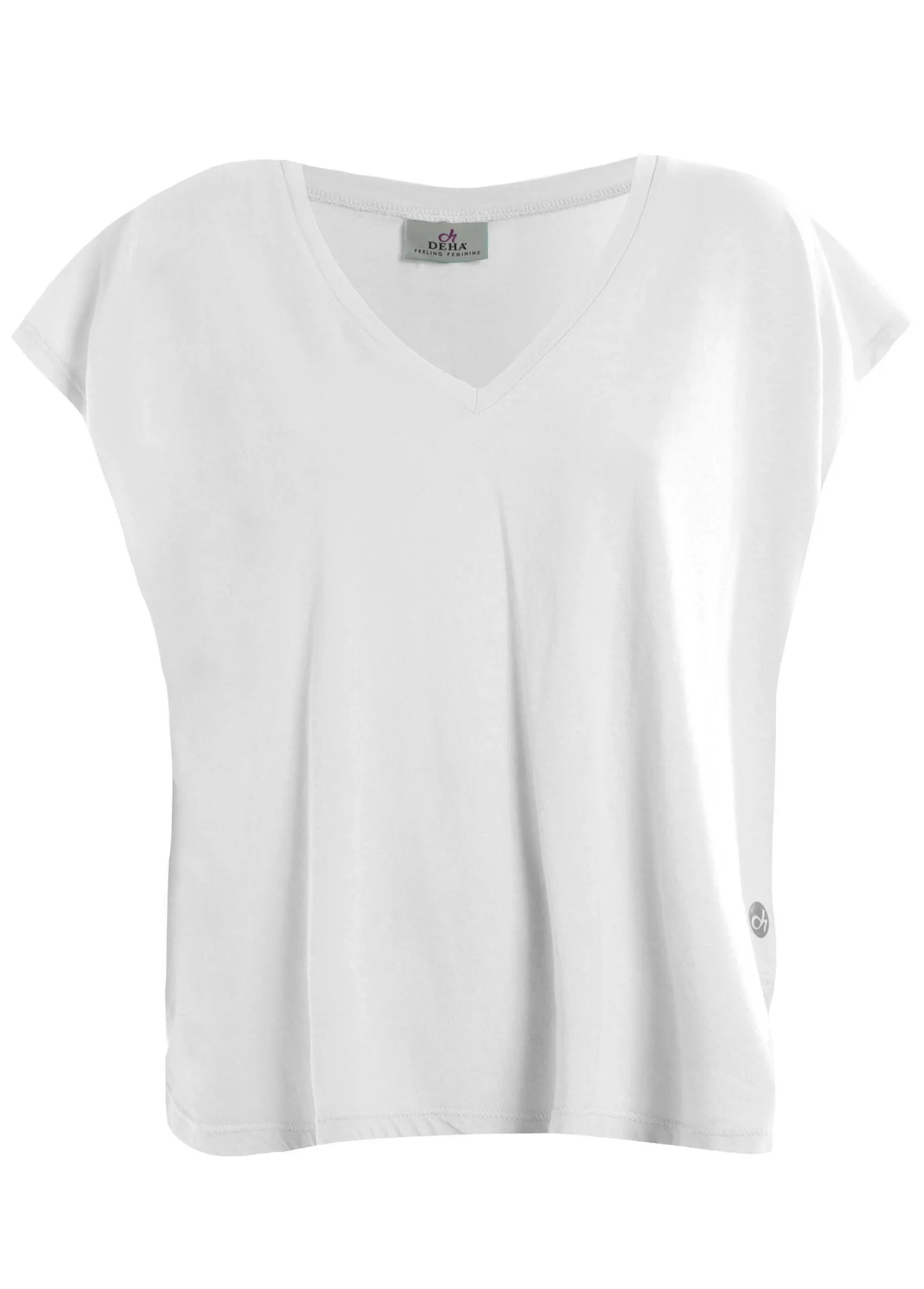 DEHA Top & T-Shirts*T-Shirt Ampia Blu