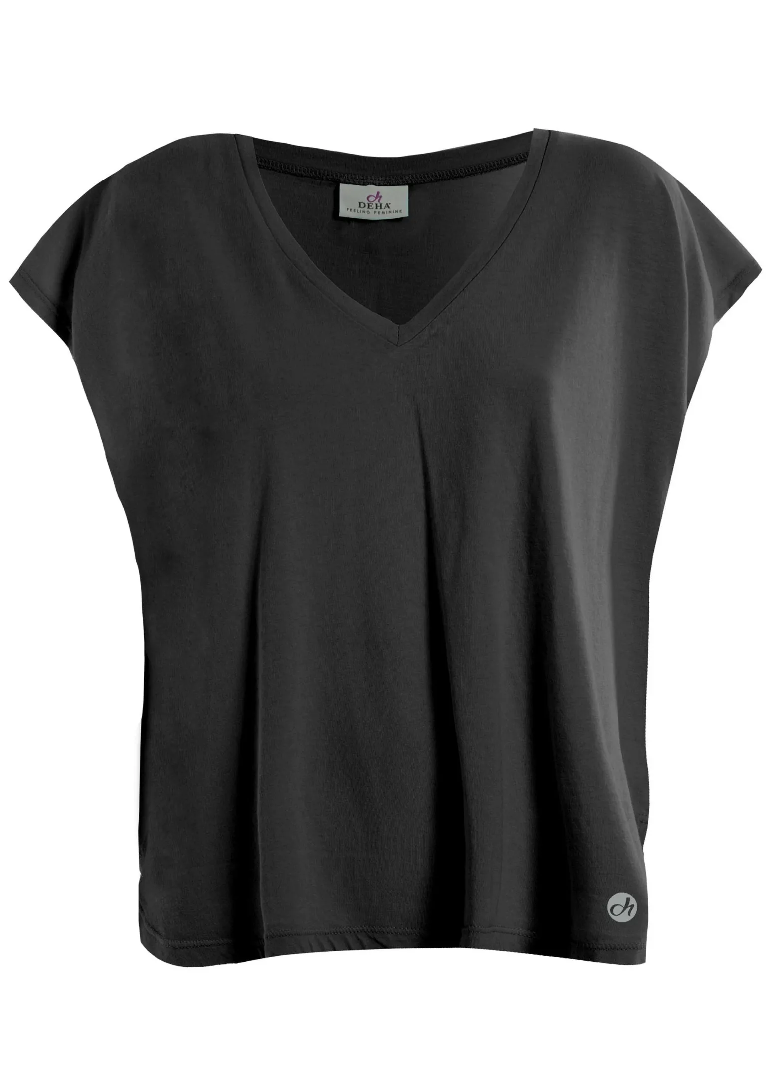 DEHA Top & T-Shirts*T-Shirt Ampia Blu