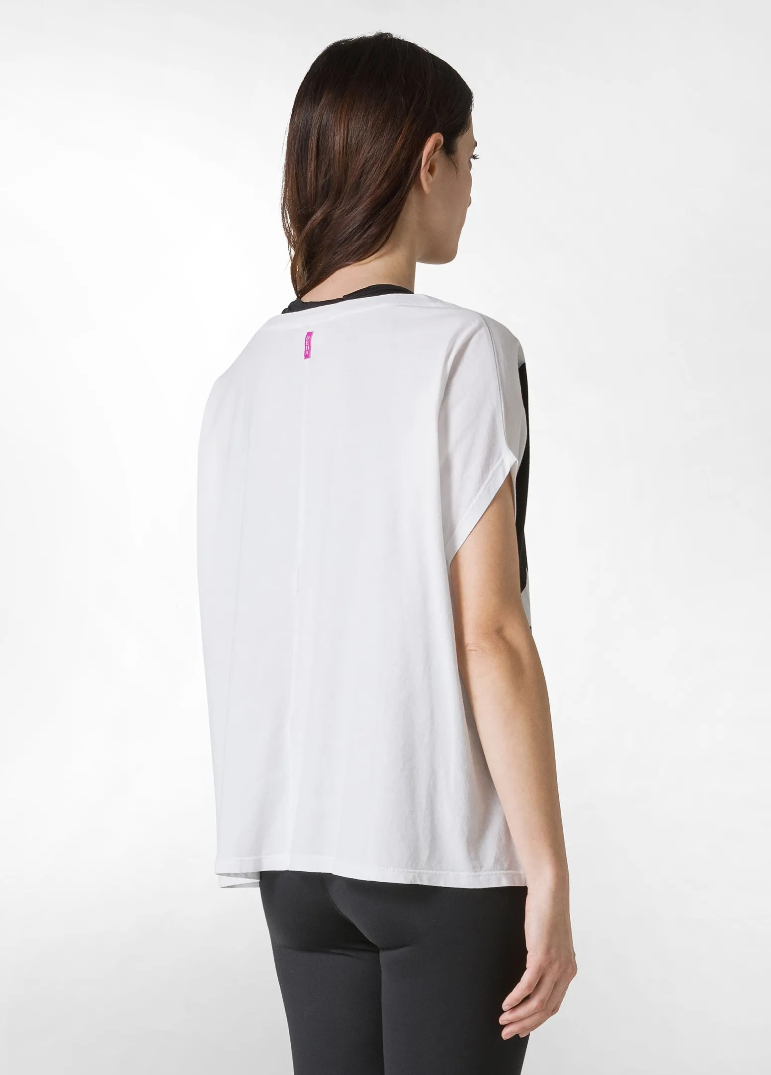 DEHA Top & T-Shirts*T-Shirt Ampia Con Grafica Bianco