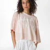 DEHA Top & T-Shirts*T-Shirt Cropped Leggera Effetto Vintage Rosa
