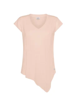 DEHA Top & T-Shirts*T-Shirt Fiammata Effetto Vintage Rosa