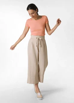 DEHA Top & T-Shirts*T-Shirt In Costina Leggera Arancio