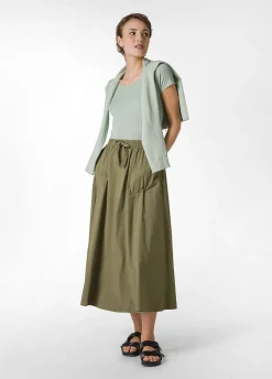 DEHA Top & T-Shirts*T-Shirt In Costina Leggera Verde