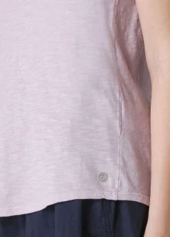 DEHA Top & T-Shirts*T-Shirt In Jersey Fiammato Viola