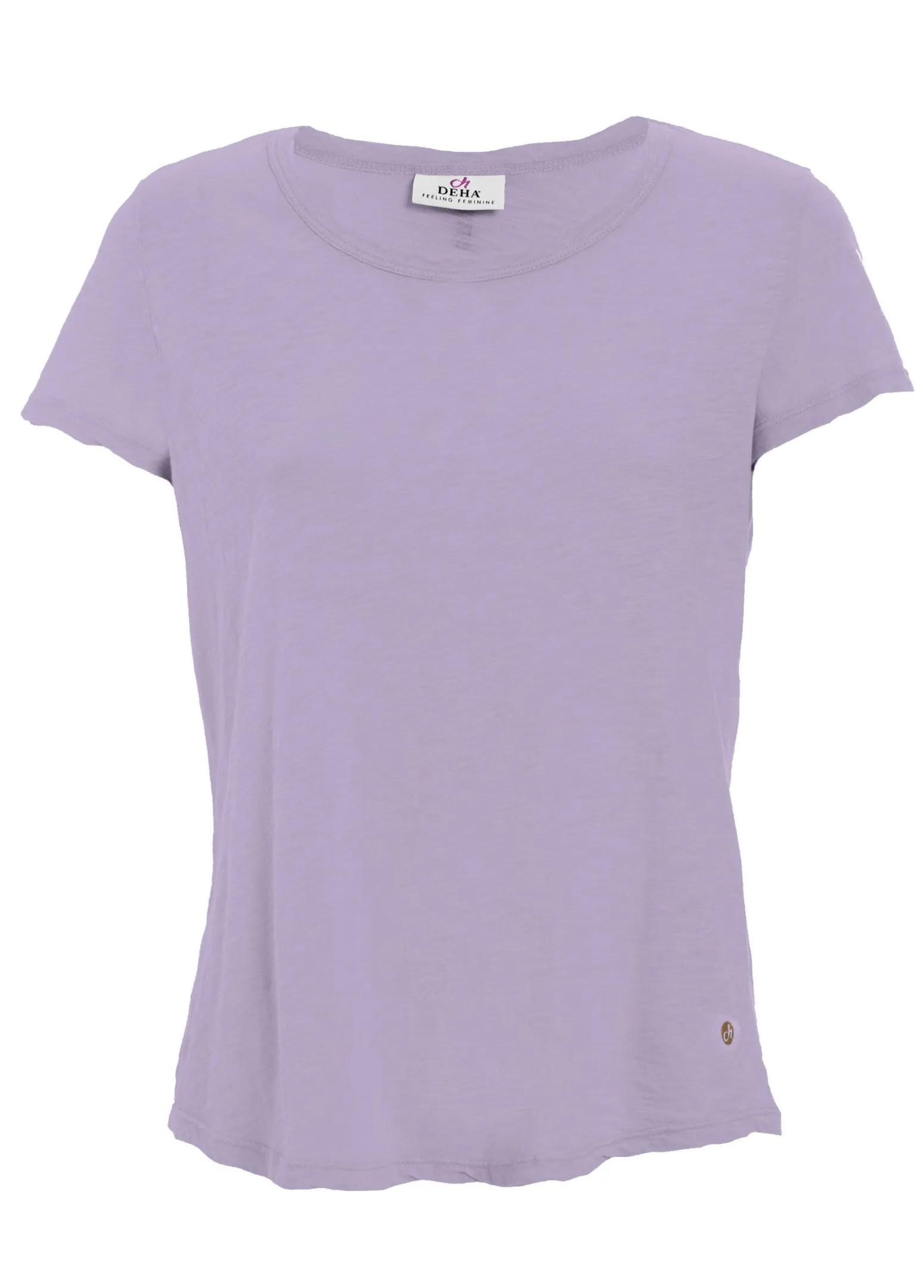 DEHA Top & T-Shirts*T-Shirt In Jersey Fiammato Viola